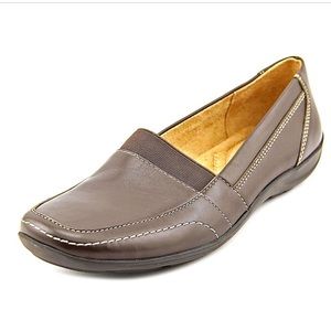 Brown Leather New Naturalizer Loafers Size 12 Wide